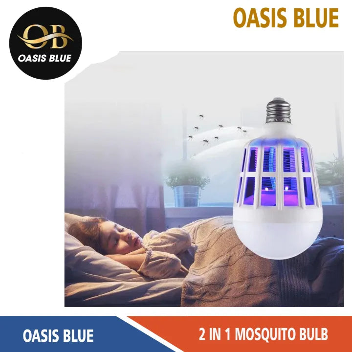 🦟💡 2-in-1 Mosquito Killer Bulb ✨ UV Mosquito Trap & Energy-Saving LED Light 🔥 | Bright, Safe & Easy Home Protection 🏠