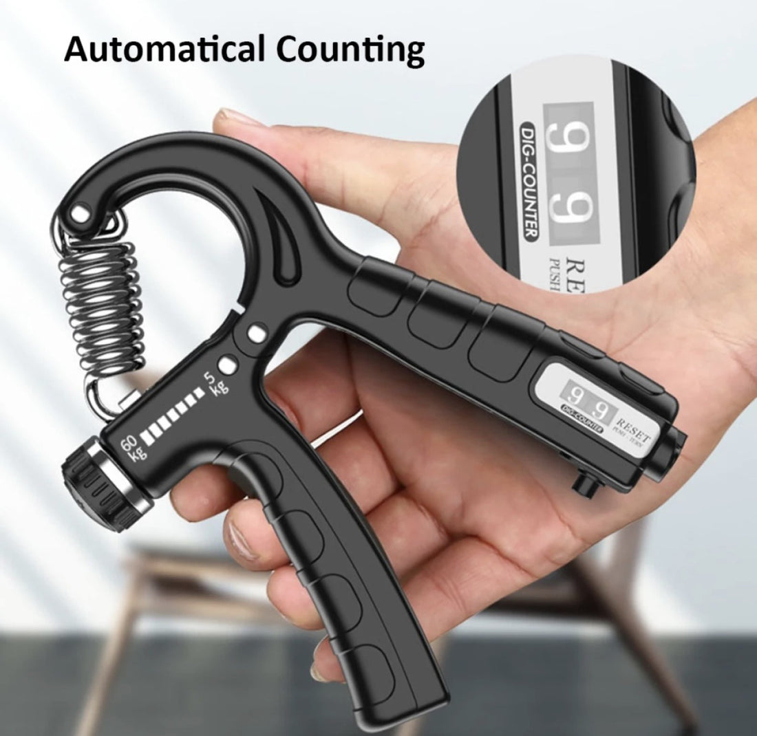 💪🔥 Set of 2 Adjustable Hand Grippers 🏋️ 10–40KG Strength Trainer for Hand, Wrist & Finger Workout ✨ | Perfect Grip Power Exerciser 🖐️ | Random Color 🎨