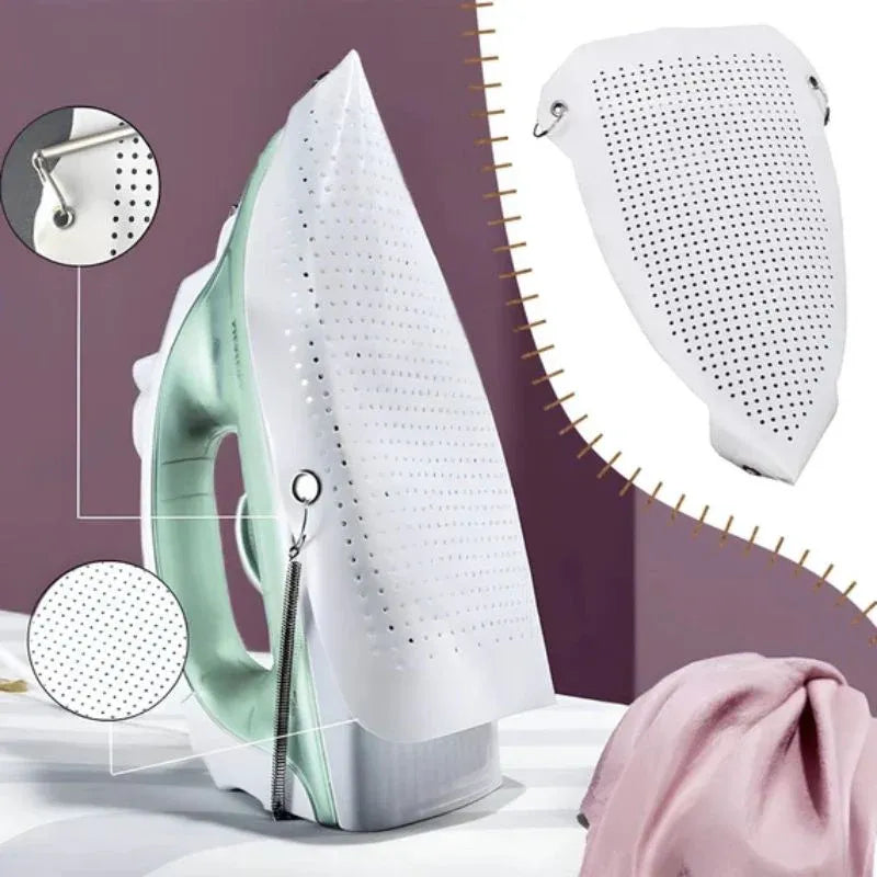 👕🧺 Heat-Resistant Iron Cover Protector Smooth Non-Stick Ironing Shoe ✨ | Safe & Easy Clothes Ironing 🔥