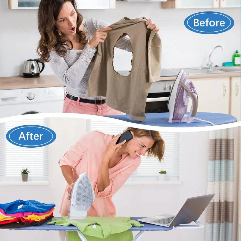 👕🧺 Heat-Resistant Iron Cover Protector Smooth Non-Stick Ironing Shoe ✨ | Safe & Easy Clothes Ironing 🔥