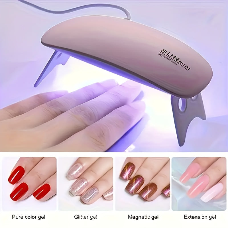 Mini Nail Light with Timer ⏱️ | Premium Quality, Compact & Easy To Use 💖 | Perfect Nail Care Partner 🌟