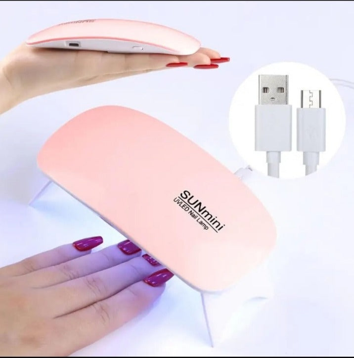 Mini Nail Light with Timer ⏱️ | Premium Quality, Compact & Easy To Use 💖 | Perfect Nail Care Partner 🌟