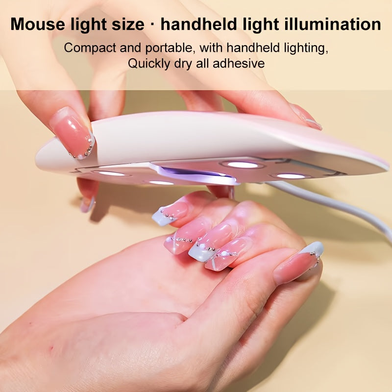 Mini Nail Light with Timer ⏱️ | Premium Quality, Compact & Easy To Use 💖 | Perfect Nail Care Partner 🌟