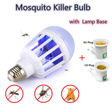 🦟💡 2-in-1 Mosquito Killer Bulb ✨ UV Mosquito Trap & Energy-Saving LED Light 🔥 | Bright, Safe & Easy Home Protection 🏠