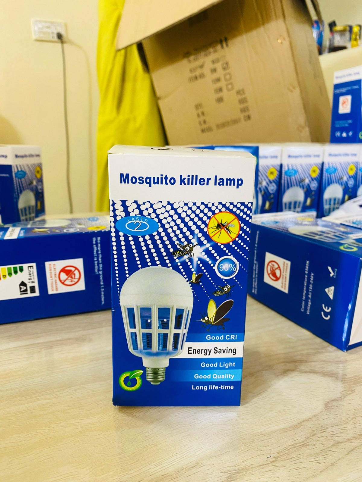 🦟💡 2-in-1 Mosquito Killer Bulb ✨ UV Mosquito Trap & Energy-Saving LED Light 🔥 | Bright, Safe & Easy Home Protection 🏠