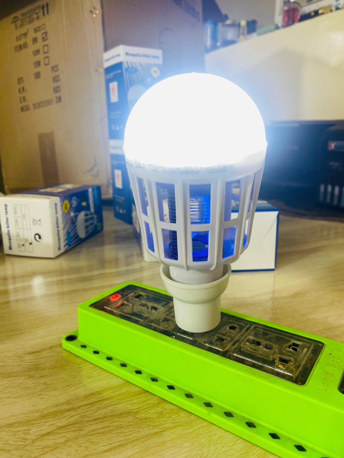 🦟💡 2-in-1 Mosquito Killer Bulb ✨ UV Mosquito Trap & Energy-Saving LED Light 🔥 | Bright, Safe & Easy Home Protection 🏠