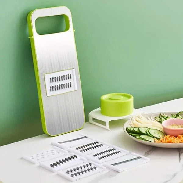 🥕✨ 5-in-1 Vegetable Cutter & Slicer 🔪 Multifunction Stainless Steel Kitchen Tool 🍅 | Fast & Easy Food Preparation 👩‍🍳🔥