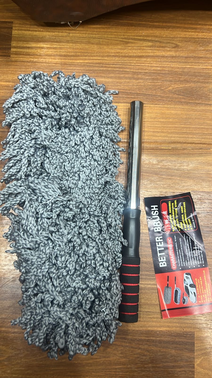 🚗✨ Car Duster Kit Microfiber Brush Scratch-Free Cleaning Tool 🧽 | Perfect for Interior & Exterior Car Care 🛞