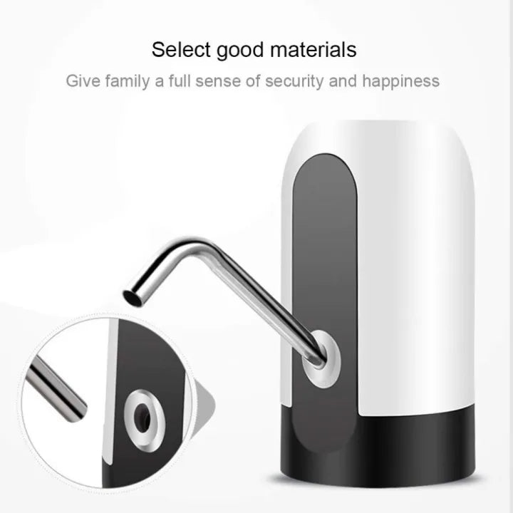 💧⚡ Electric Water Dispenser USB Rechargeable Portable Water Pump 🔋 | Easy One-Touch Drinking Water Dispensing 🏠