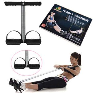 💪✨ Tummy Trimmer Single Spring Rod Home Workout Fitness Tool 🔥 | Tone Abs & Strengthen Body Easily 🏠