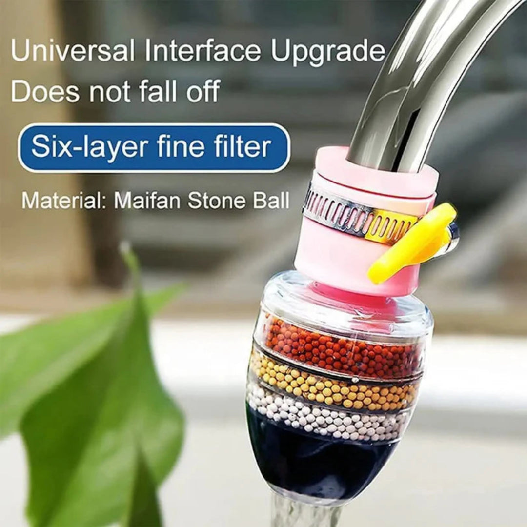 🚰💧 6-Layer Water Purifier Faucet – Advanced Water Tap & 🧪 Multi-Stage Filtration System 🛡️✨