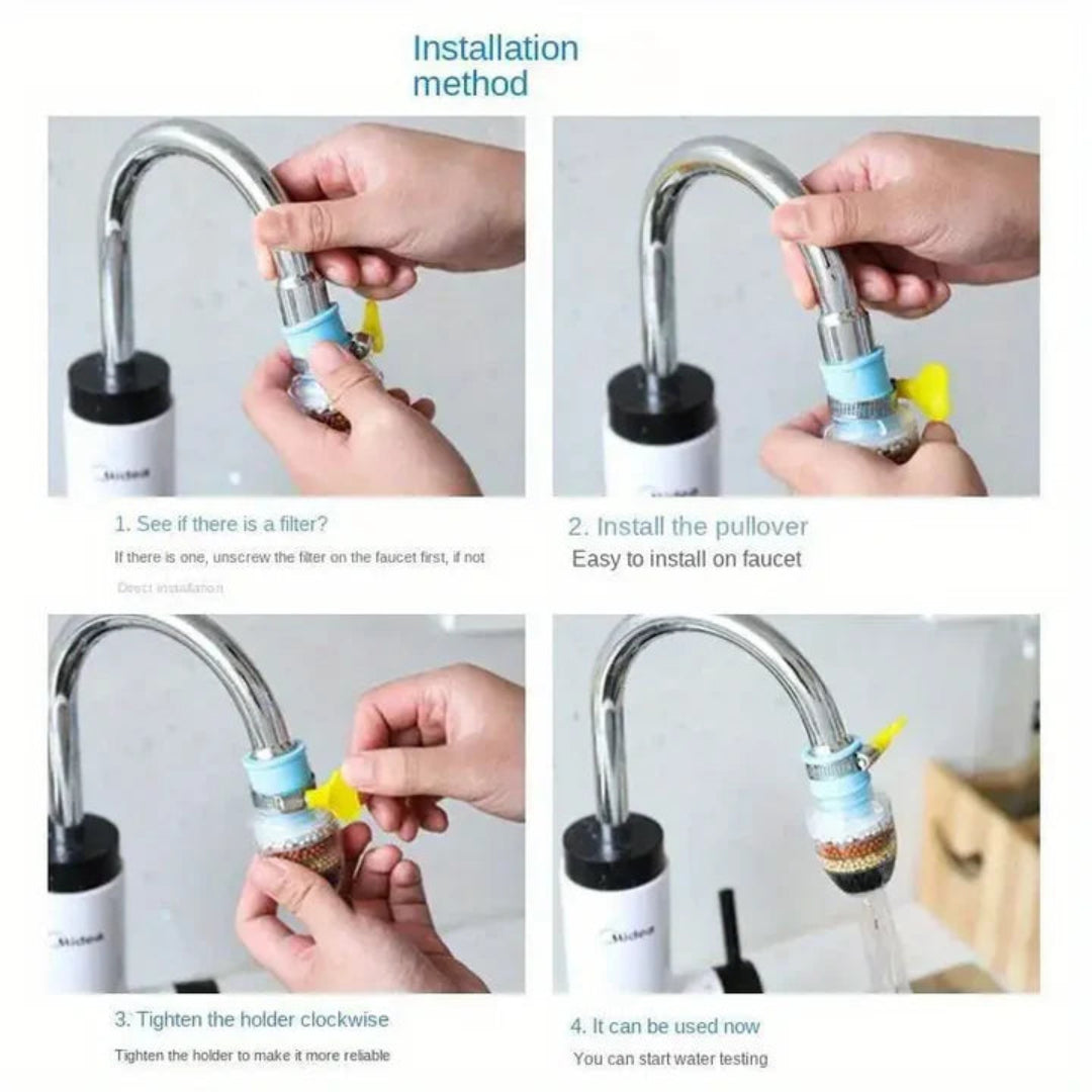 🚰💧 6-Layer Water Purifier Faucet – Advanced Water Tap & 🧪 Multi-Stage Filtration System 🛡️✨