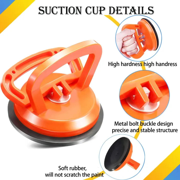 🚗🔧 Premium Car Dent Puller ✨ Strong Suction Cup Dent Repair Tool 💪 | Quick & Easy Car Body Dent Removal 🚘 | Random Colour 🎨