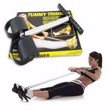 💪✨ Tummy Trimmer Single Spring Rod Home Workout Fitness Tool 🔥 | Tone Abs & Strengthen Body Easily 🏠