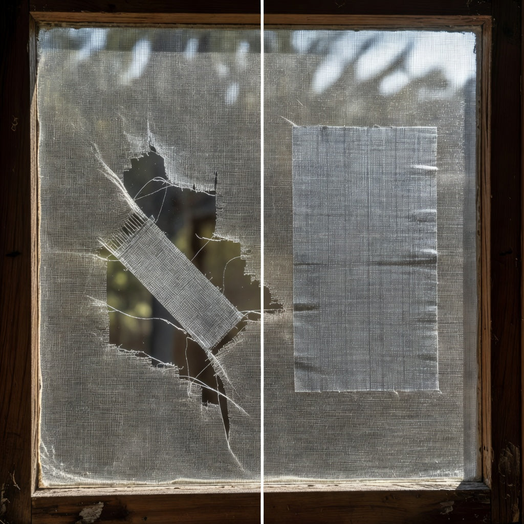 🪟🔧 Mesh Window Screen Repair Tape – 2 Meter Long, 5cm Wide | 🛠️ Durable Self-Adhesive Patch For Quick Screen Fixes ✨🏠