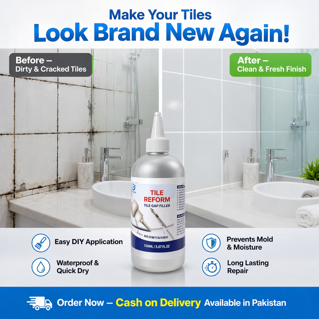 Tile Gap Filler 150ml – Easy Grout Repair & Crack Sealer (Waterproof, Quick Dry) - Pack of 1