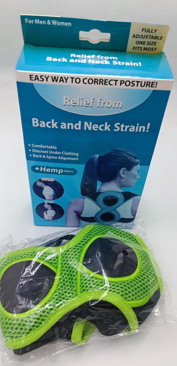 Back Support Posture Brace for Improving Sitting and Standing Alignment