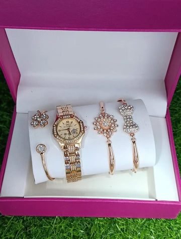 Dew & Dial Women's Elegant Quartz Wrist Watch with Premium Analog Design