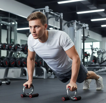 Marshal Fitness Push-Up Bars with Non-Slip Handles for Home Workouts