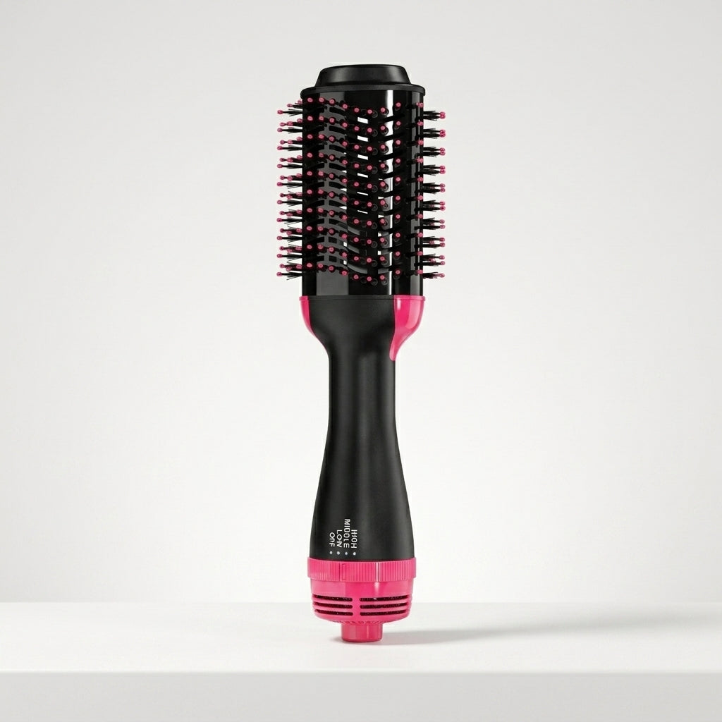 One Step Hair Dryer and Volumizer Brush for Fast Hair Styling