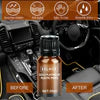 EELHOE Gold Plating of Plastic Parts restorer bottle with before and after car interior trim restoration