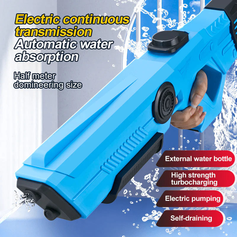Premium Electric Water Gun for Kids and Adults Outdoor Summer Play
