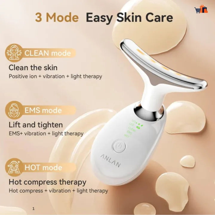 🌟💖 ES-1081 Anti-Ageing Face Massager ✨Helps Reduce Wrinkles, Fine Lines & Puffiness ✨ | Relaxing Skin Care Experience 🔋 | Random Color 🎨