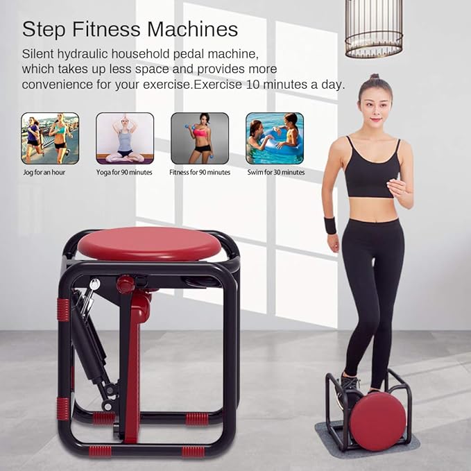 Fitness Stair Stepper Machine for Home Cardio and Lower Body Workouts