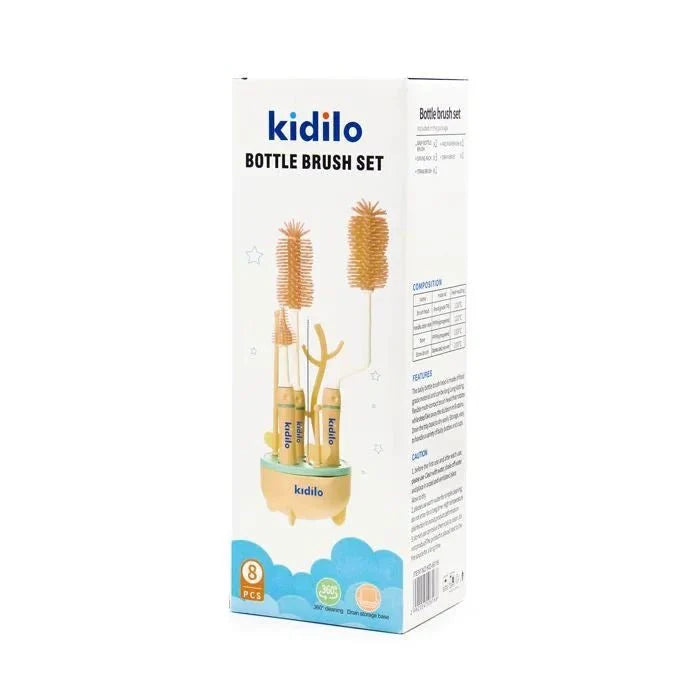 360° Baby Bottle Brush Set for Easy and Thorough Cleaning