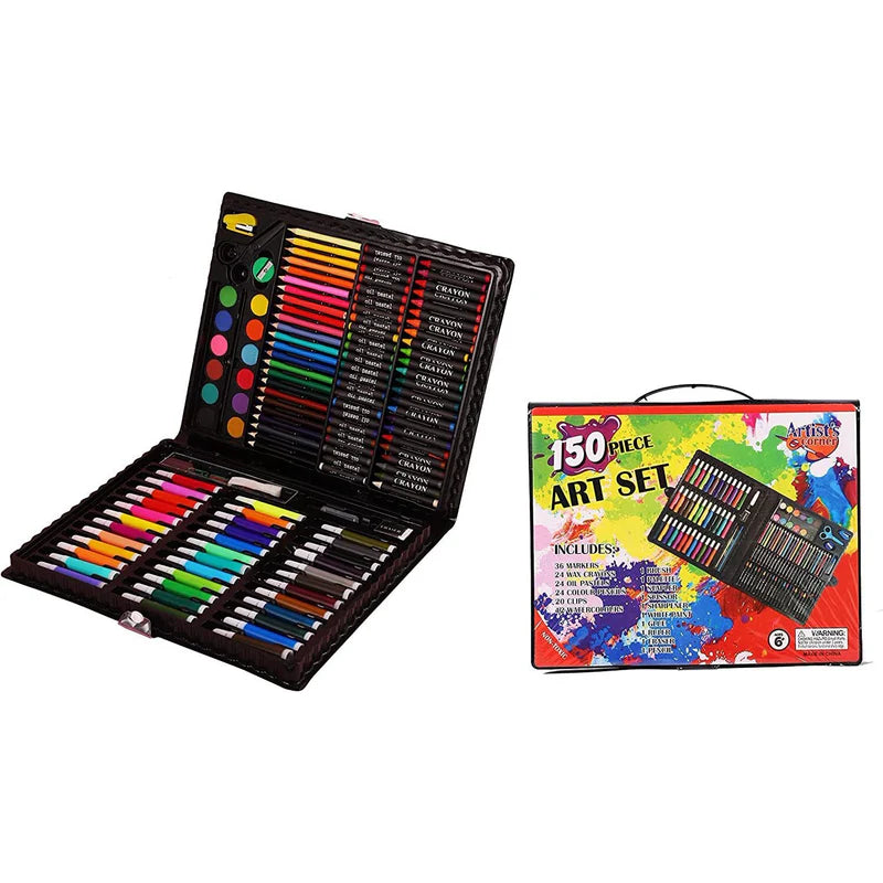 Kubeixiong Corner Art Set for Kids with Drawing and Coloring Supplies