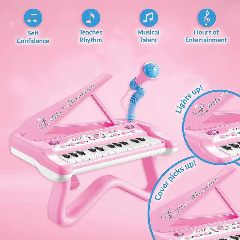Multifunction Musical Keyboard Toy for Children with Fun Educational Activities