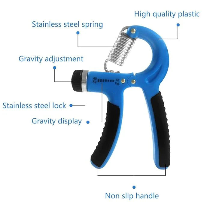 Hand Grip Strengthener Set with Adjustable Resistance for Fitness Training