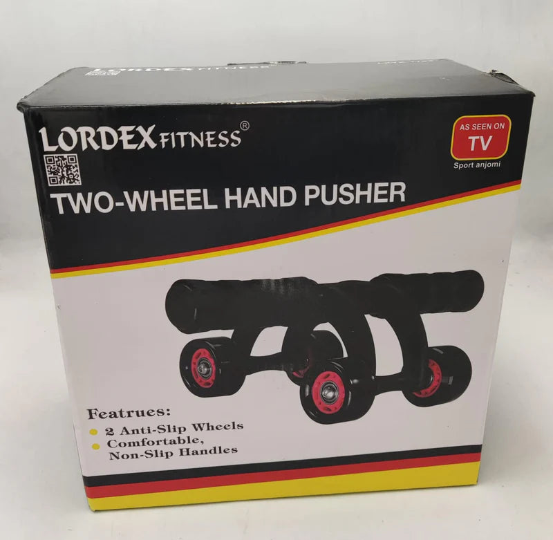 Fitness Ab Wheel Roller with Comfortable Grip Handles for Home Workout