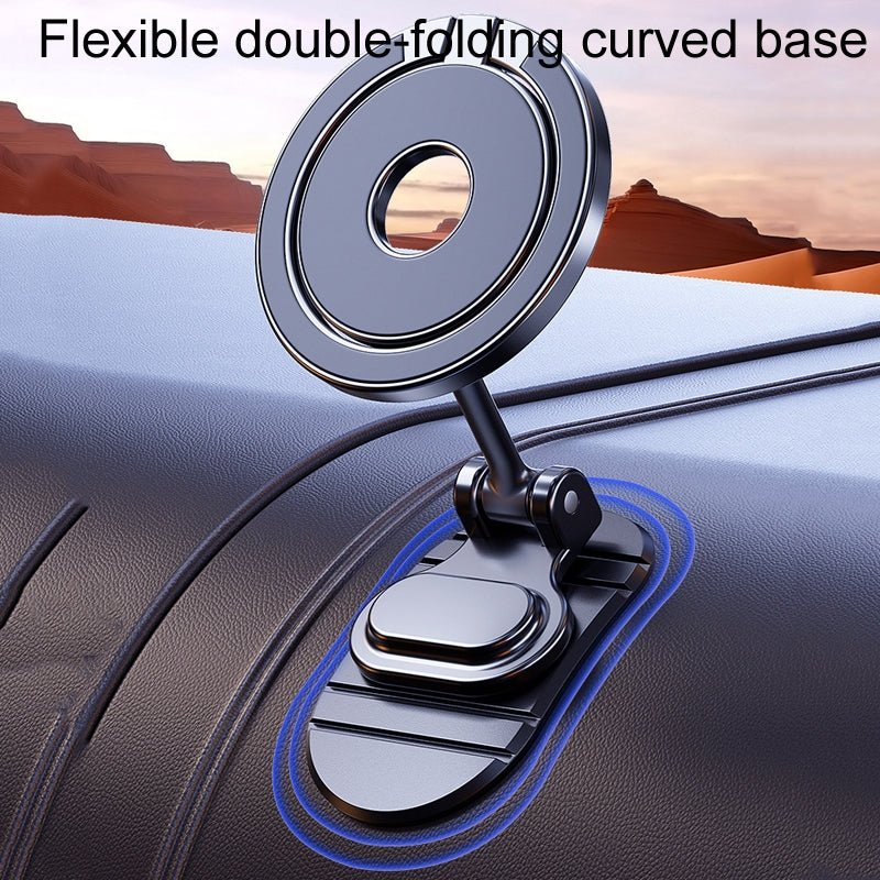 Adjustable Magnetic Car Phone Holder Compatible with All Smartphones