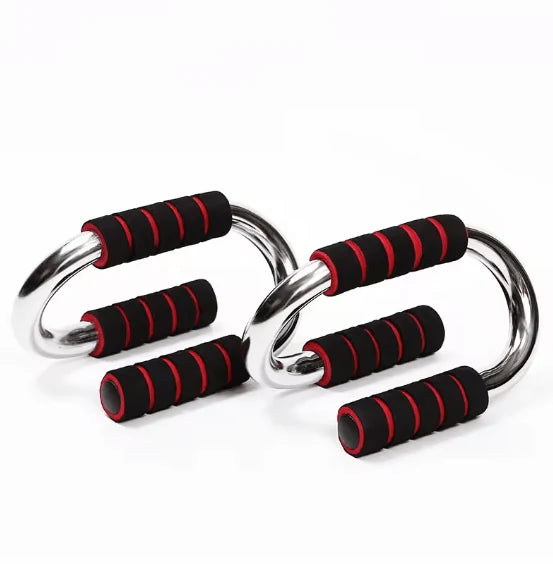 Marshal Fitness Push-Up Bars with Non-Slip Handles for Home Workouts
