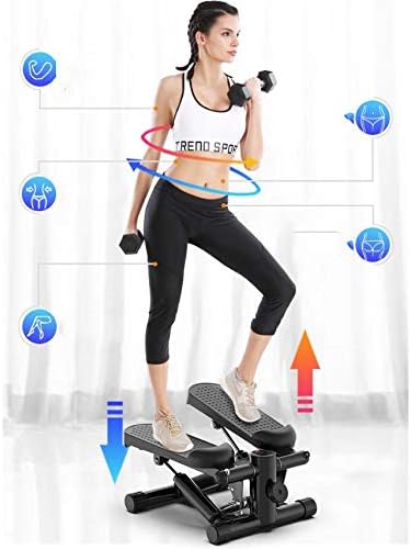 Adjustable Mini Pedal Stepper Exercise Machine for Home Gym Workouts