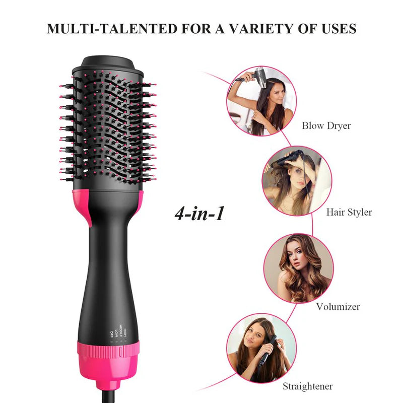 Professional One Step Hair Dryer Brush for Smooth and Frizz-Free Hair