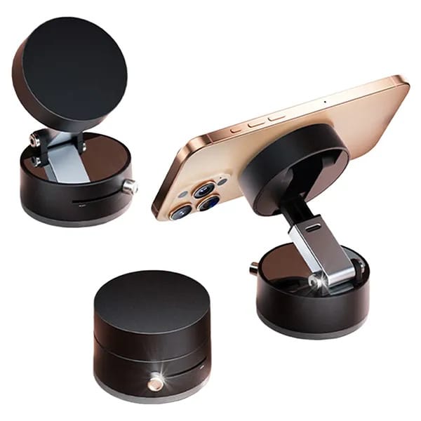 🧲🚗 Premium 360° Magnetic Phone Holder 📱 Strong Grip & Flexible Rotation 🔄 | Perfect for Driving, Work & Watching Videos ✨