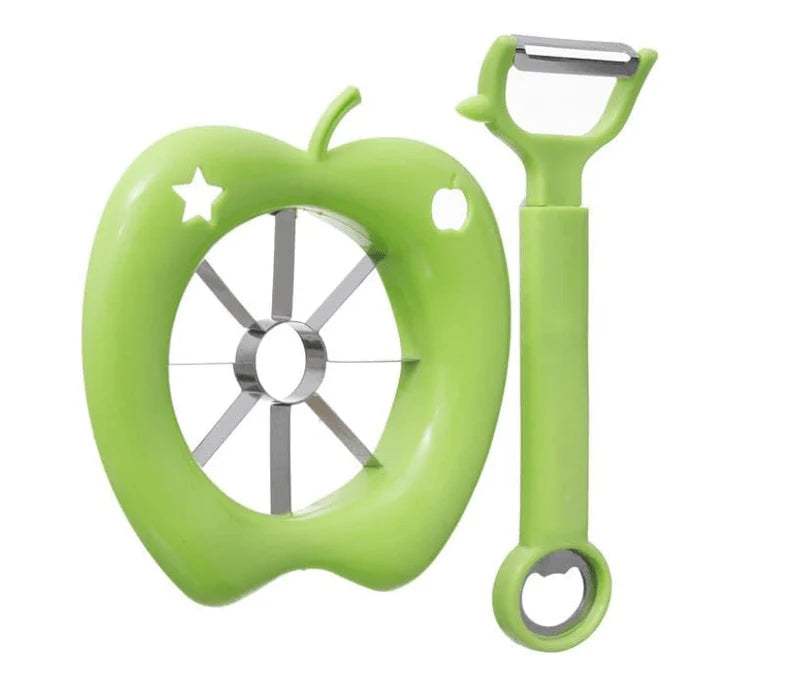 Stainless Steel Apple Cutter and Potato Peeler Kitchen Tool
