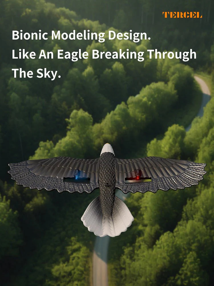 Realistic RC Eagle Bird Toy with Smooth Flying Motion for Boys and Girls