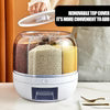 Kitchen Food Storage Dispenser with Airtight Lid and Easy Dispensing Design