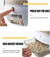 360 Degree Rotating Food Storage Dispenser for Rice, Beans and Cereals
