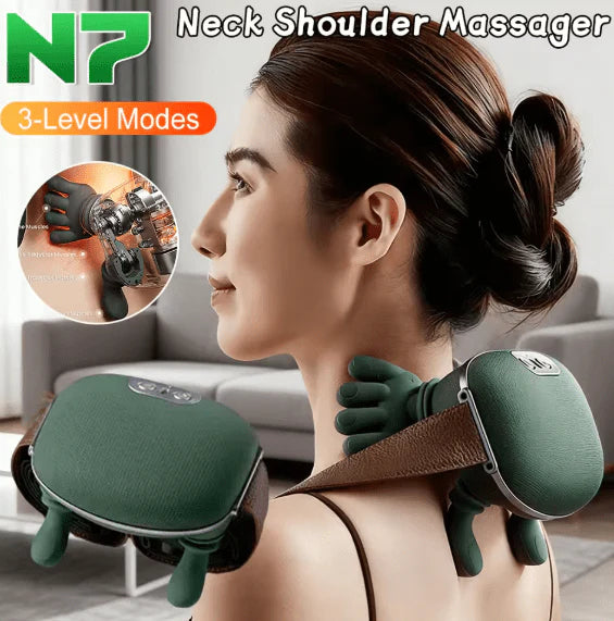 Electric Muscle Massager for Neck, Shoulders and Upper Back