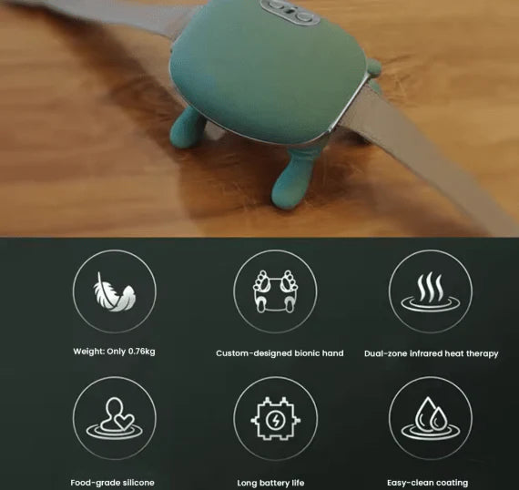 Portable Deep Tissue Neck and Shoulder Massager for Pain Relief