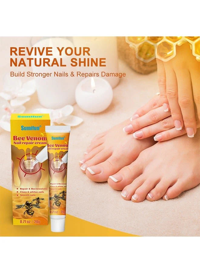 Intensive Bee Venom Nail Treatment Cream for Daily Nail Care