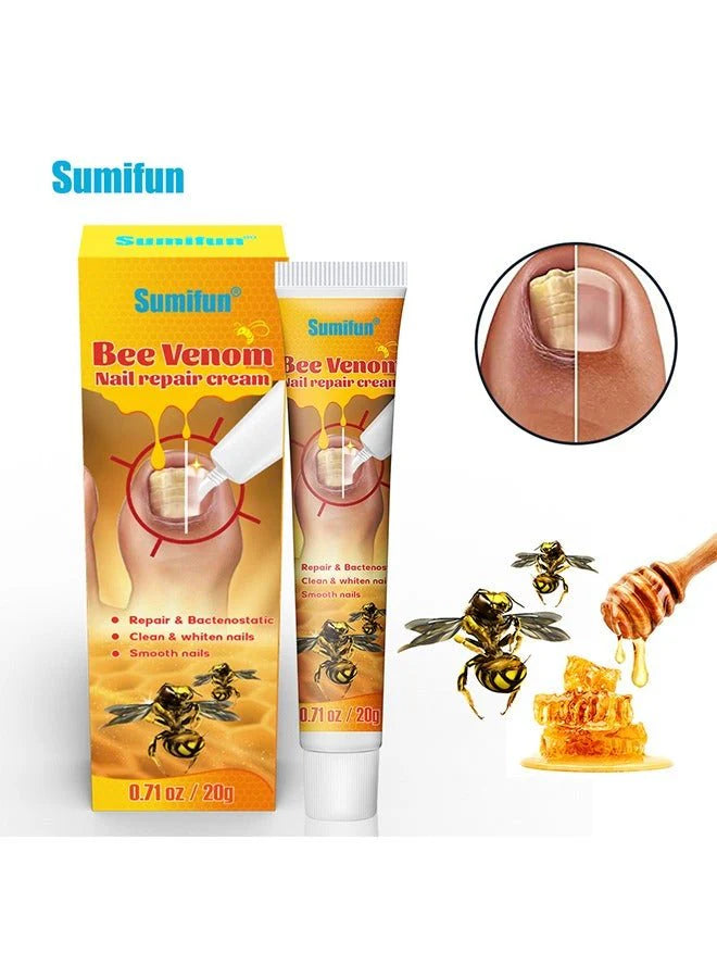 Sumifun Bee Venom Fungal Nail Treatment Cream for Healthy Nail Care